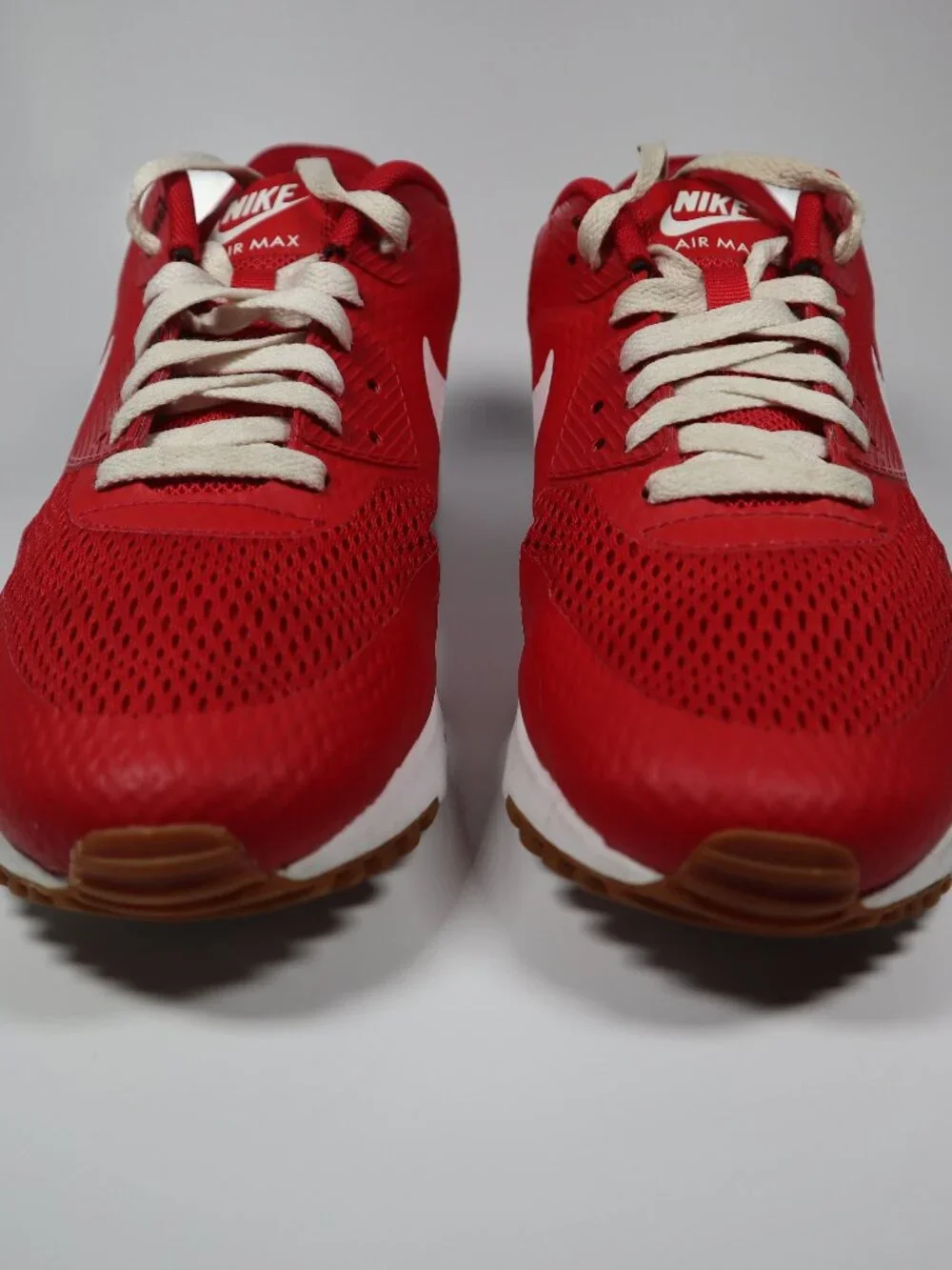 Nike Air Max 90 Sneakers – Red/White – Men's Size 8.5